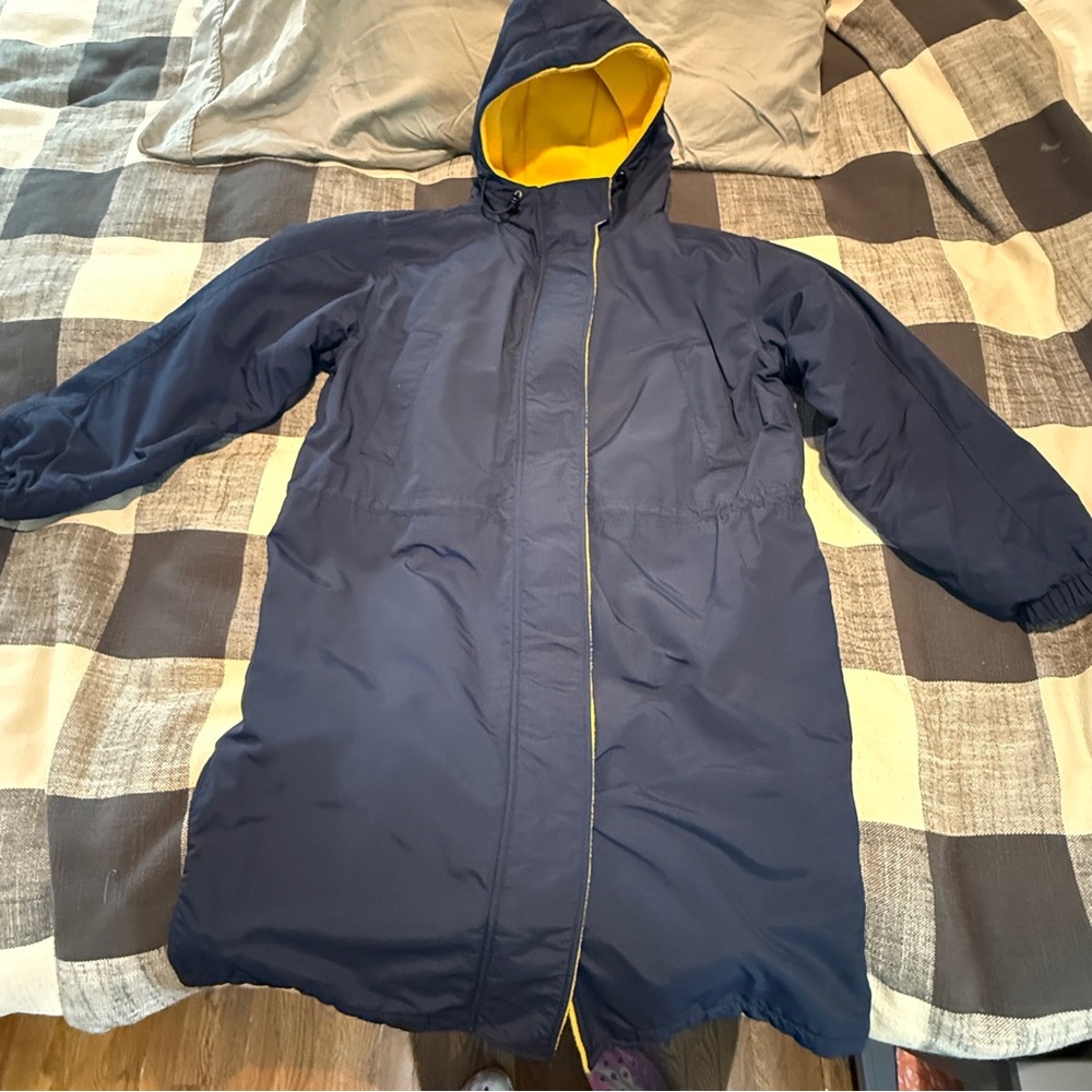 Lands End polartec long coat~Medium